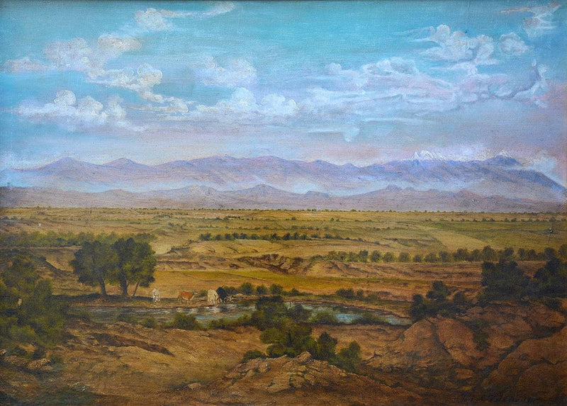 Valle de Mexico by Jose Maria Velasco — Oil Painting Reproduction