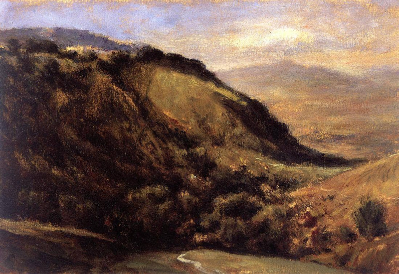 Valley in the Auvergne by Theodore Rousseau — Oil Painting Reproduction