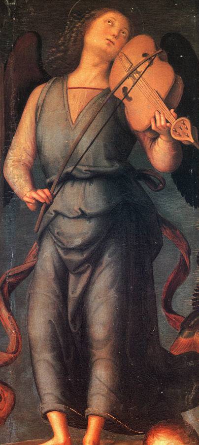 Vallombrosa Altar (detail) by Pietro Perugino, Oil Painting Reproduction