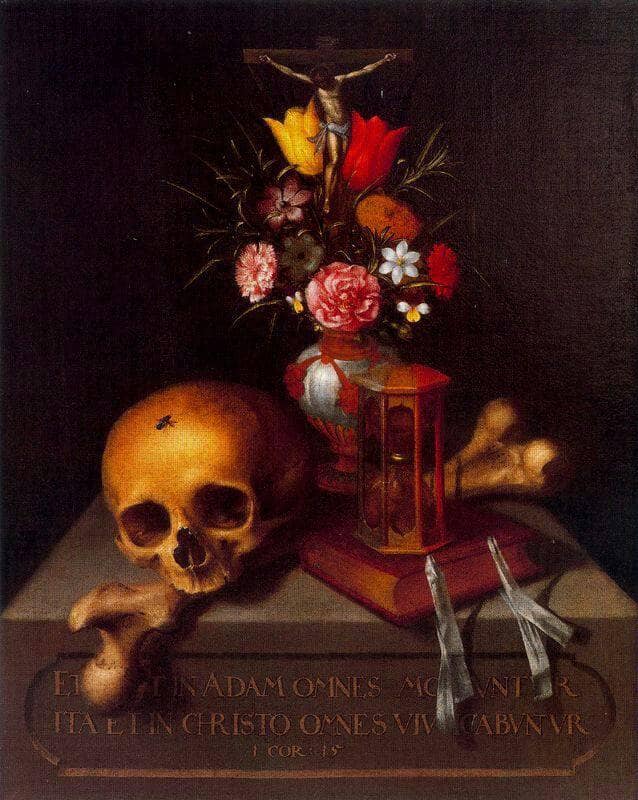 Vanitas by Tomás Yepes — Oil Painting Reproduction