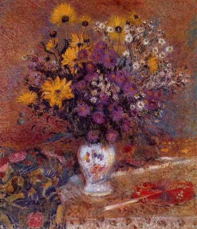 Vase of Flowers in entryway