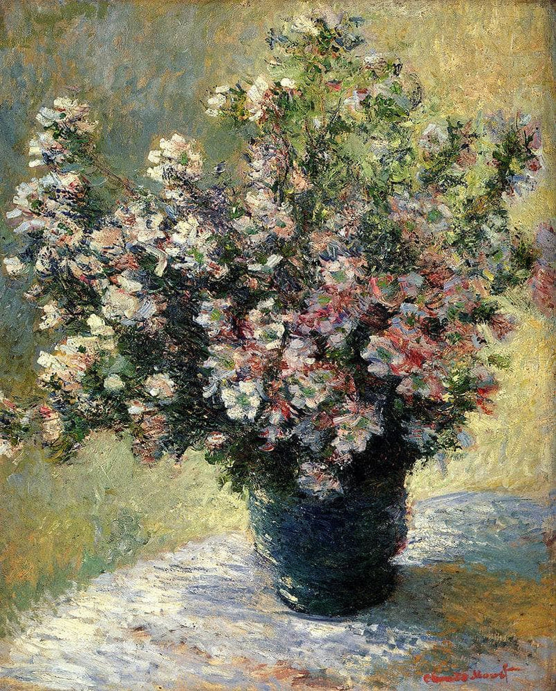 Vase of Flowers by Claude Monet — Oil Painting Reproduction