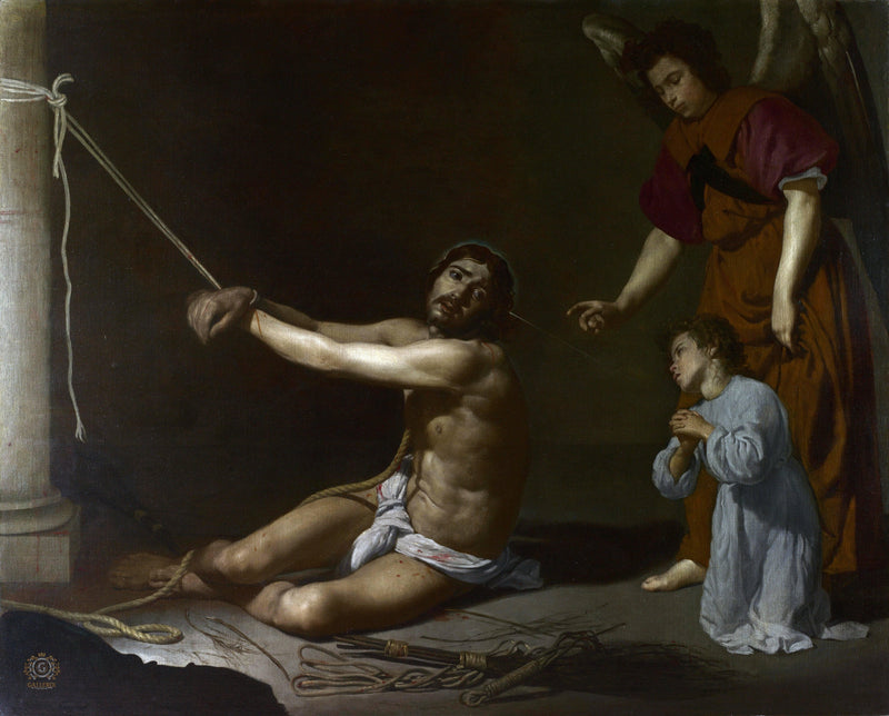 Christ After the Flagellation Contemplated by the Christian Soul by Diego Velazquez — Oil Painting Reproduction