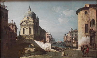 Venetian Capriccio, View of Santa Maria dei Miracoli in home office