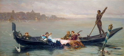 Venetian Serenade in living room