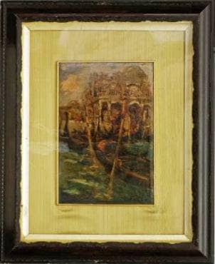 Venice by Mosè Bianchi — Oil Painting Reproduction