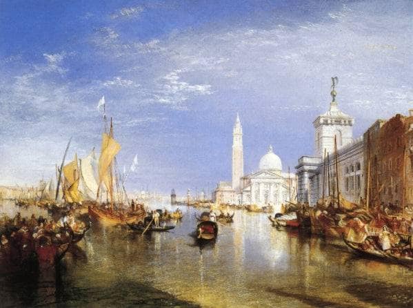 Venice, The Dogana and San Giorgio Maggiore by J.M.W. Turner — Oil Painting Reproduction