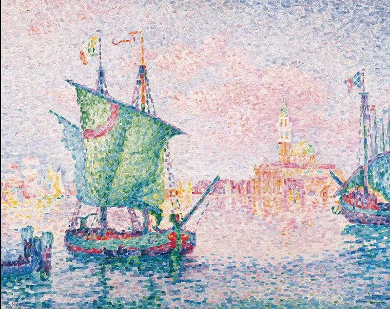 Venice, The Pink Cloud by Paul Signac — Oil Painting Reproduction