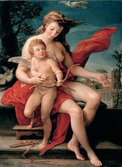 Venus and Cupid in living room