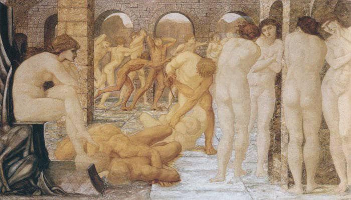Venus Discordia by Edward Burne-Jones — Oil Painting Reproduction