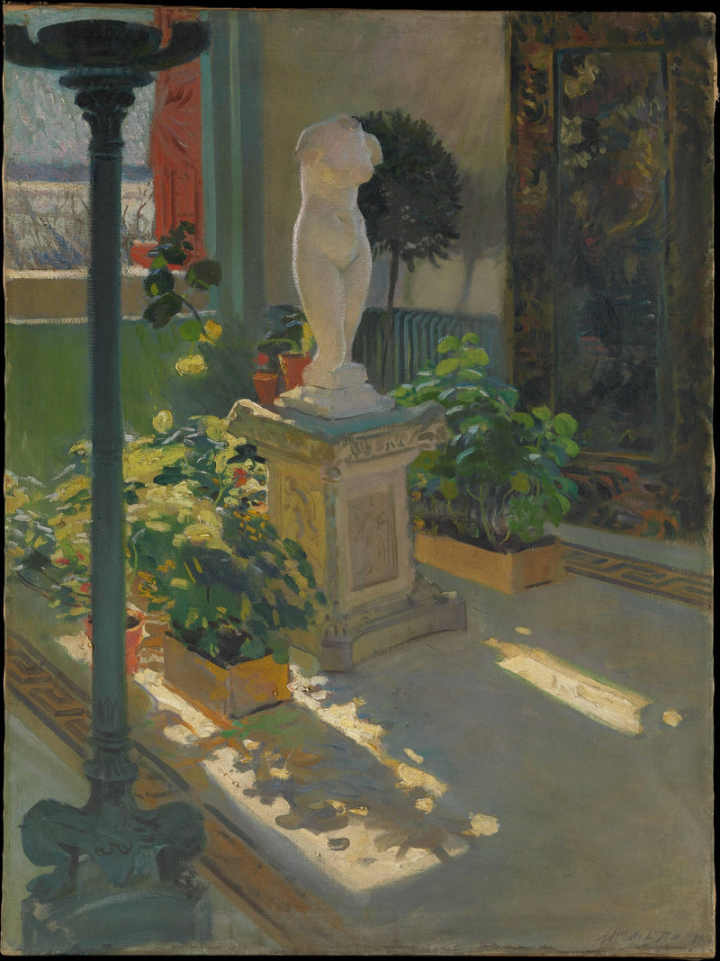Venus in Atrium by William de Leftwich Dodge — Oil Painting Reproduction