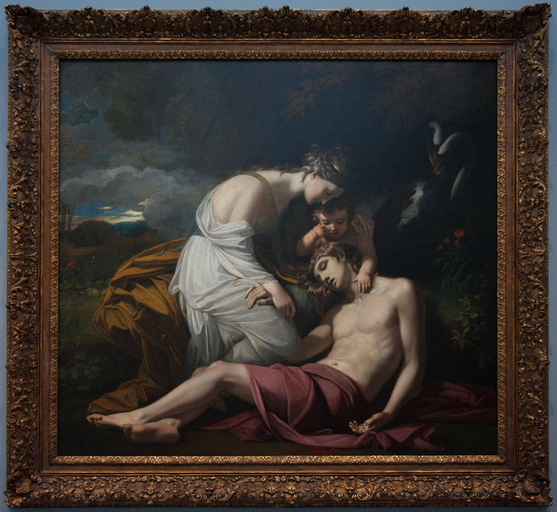 Venus Lamenting the Death of Adonis by Benjamin West — Oil Painting Reproduction