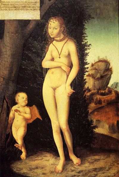 Venus with Cupid the Honey Thief in modern living room