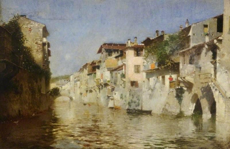 Verona, Italy by Rubens Santoro — Oil Painting Reproduction