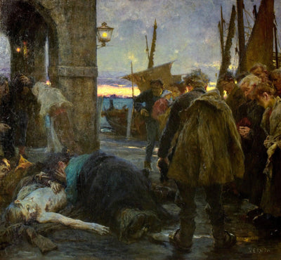 The return of the castaways in kitchen