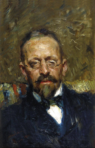 Portrait of the painter Rafael Senet y Perez in bedroom