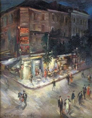 Vichy by Konstantin Korovin — Oil Painting Reproduction