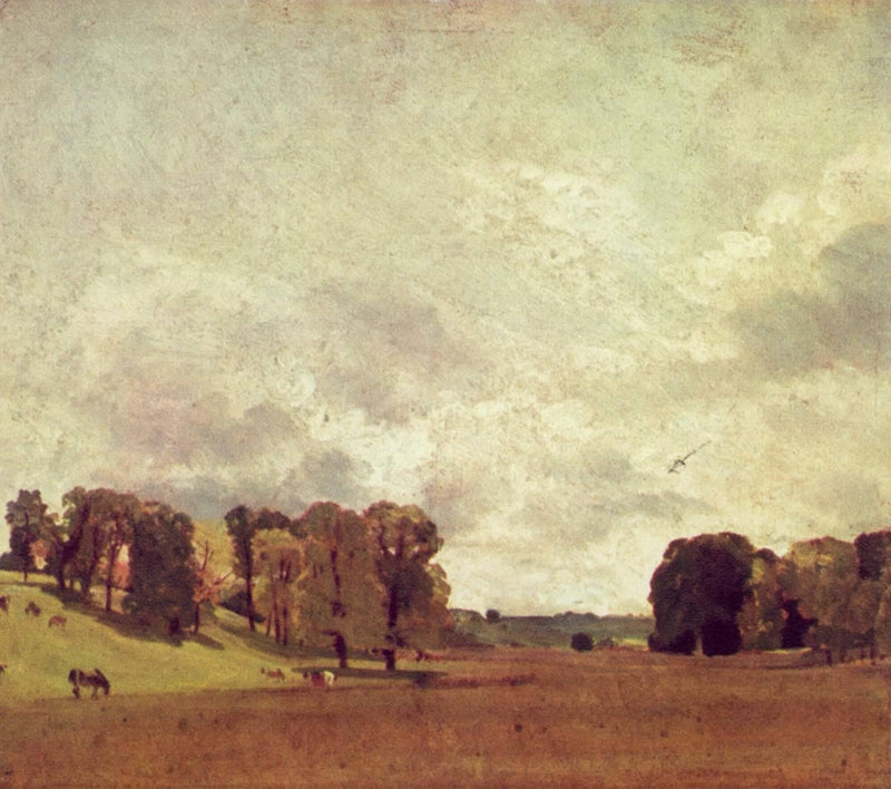View at Epsom by John Constable — Oil Painting Reproduction