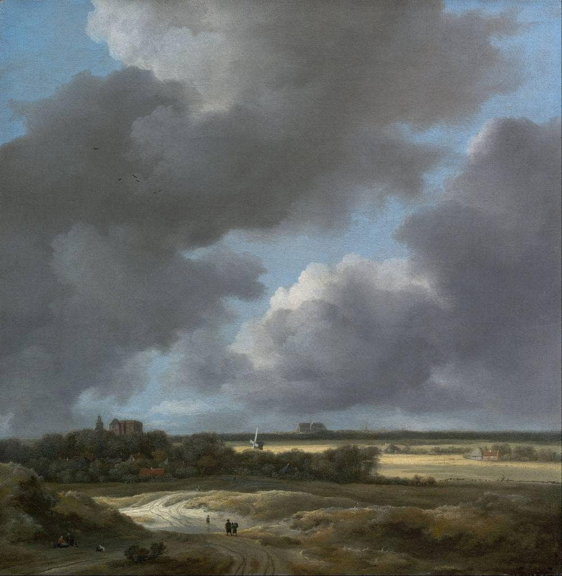 View of Alkmaar by Jacob van Ruisdael — Oil Painting Reproduction