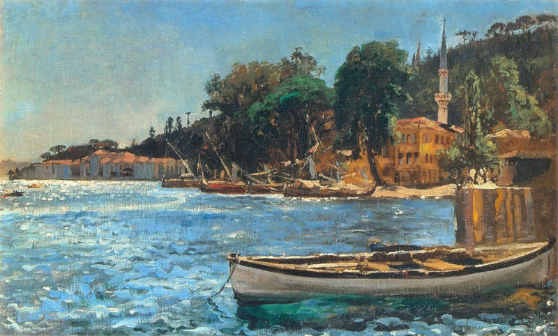 View of Bebek near Constantinople by Jan Matejko — Oil Painting Reproduction