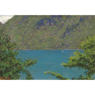 View of Lake Maggiore in dining room