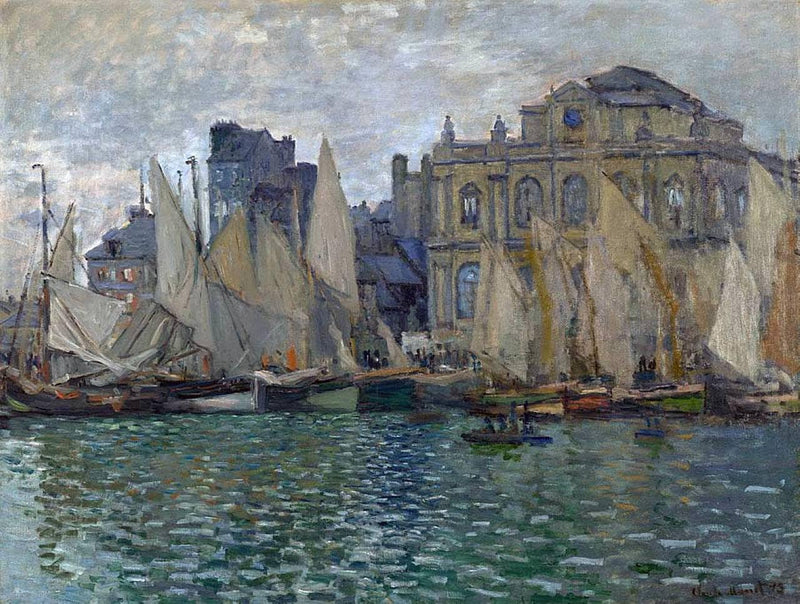 View of Le Havre by Claude Monet — Oil Painting Reproduction