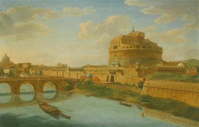 View of the Tiber in dining room