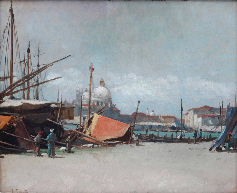 View of Venice by Ramón Tusquets y Maignon — Oil Painting Reproduction