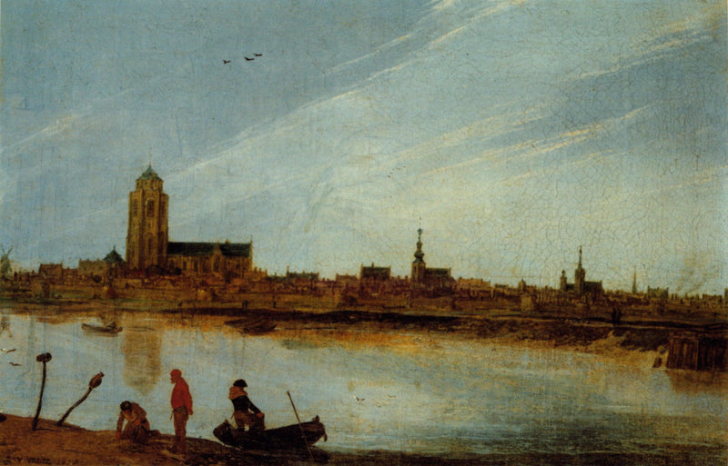 View of Zierikzee by Esaias van de Velde — Oil Painting Reproduction