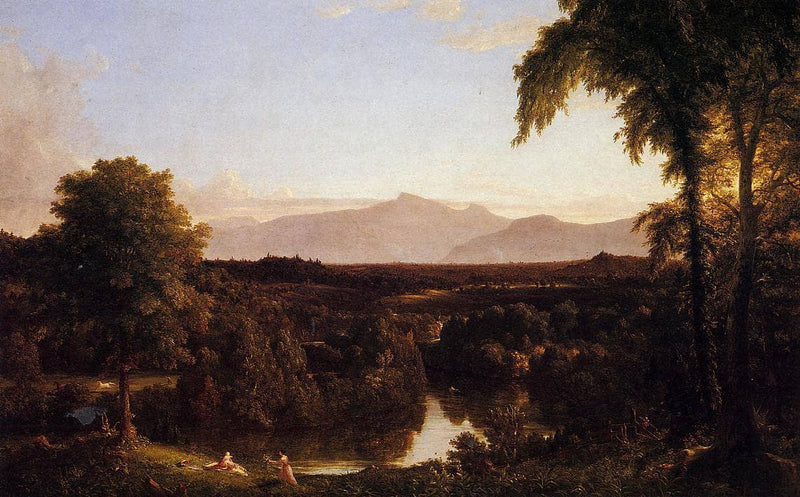 View on the Catskill, Early Autumn by Thomas Cole — Oil Painting Reproduction