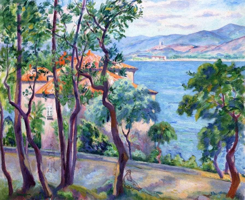 View over Grimand by Henri Manguin — Oil Painting Reproduction