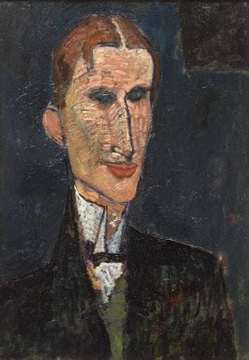 Viking Eggeling by Amedeo Modigliani — Oil Painting Reproduction