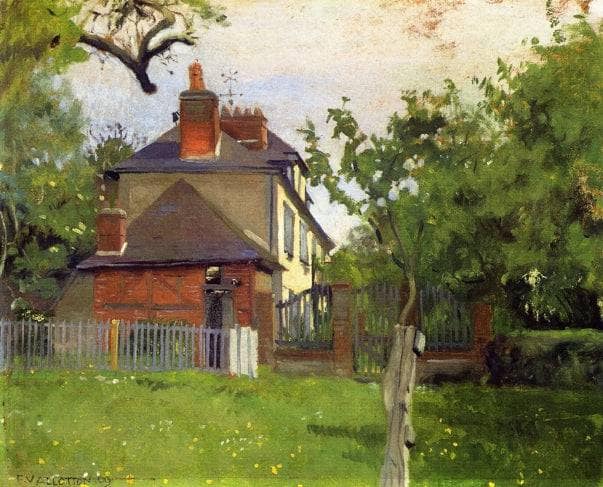 Villa Beaulieu, Honfleur by Felix Vallotton — Oil Painting Reproduction