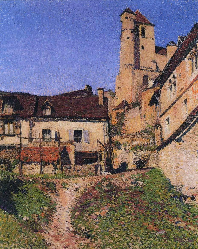 Village Corner by Henri Martin — Oil Painting Reproduction