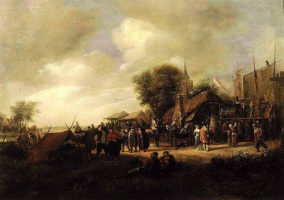 Village Fair in home office