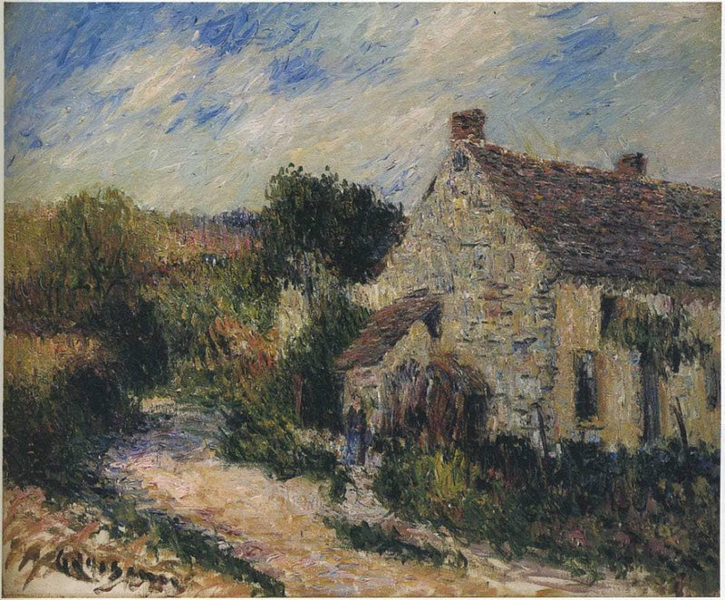 Village Road by Gustave Loiseau — Oil Painting Reproduction