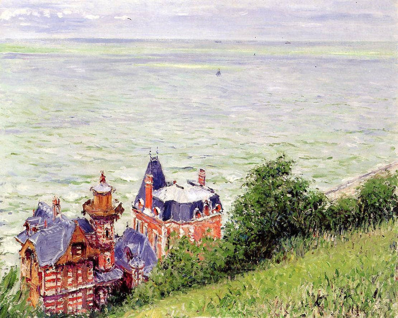 Villas at Trouville by Gustave Caillebotte — Oil Painting Reproduction