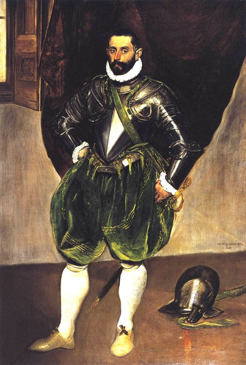 Vincenzo Anastagi by El Greco — Oil Painting Reproduction
