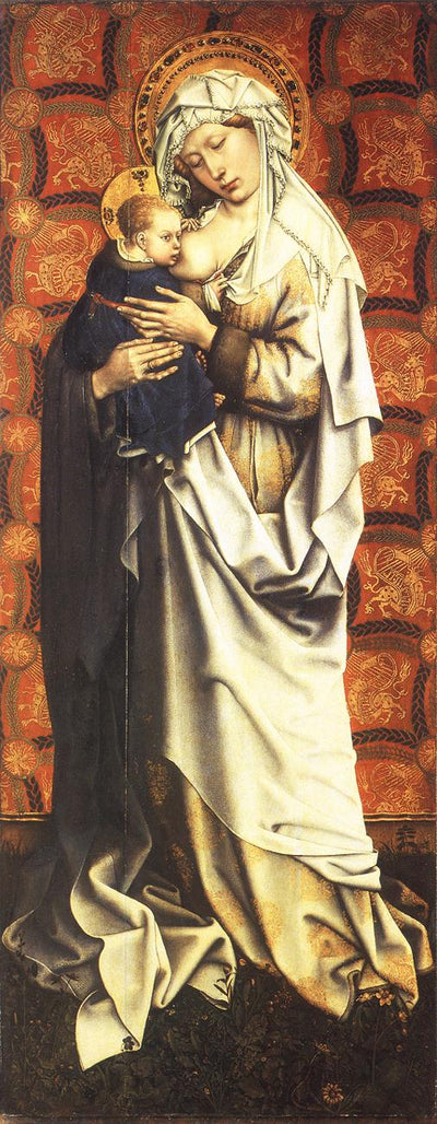 Virgin and Child in bedroom