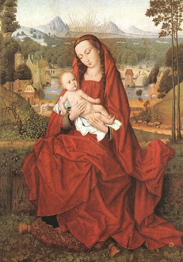 Virgin and Child by Hans Memling — Oil Painting Reproduction