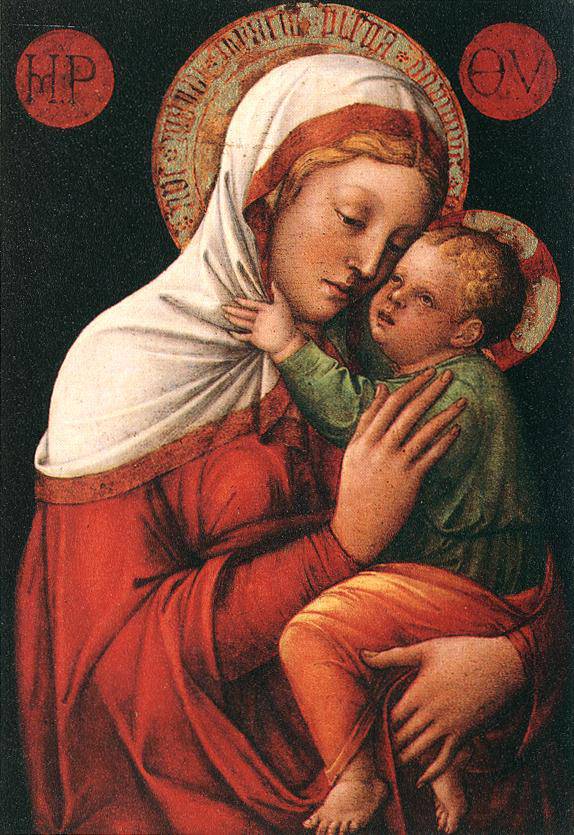 Virgin and Child by Jacopo Bellini — Oil Painting Reproduction