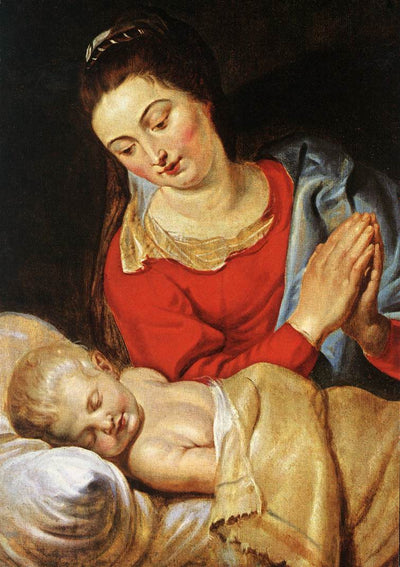 Virgin and Child in master bedroom