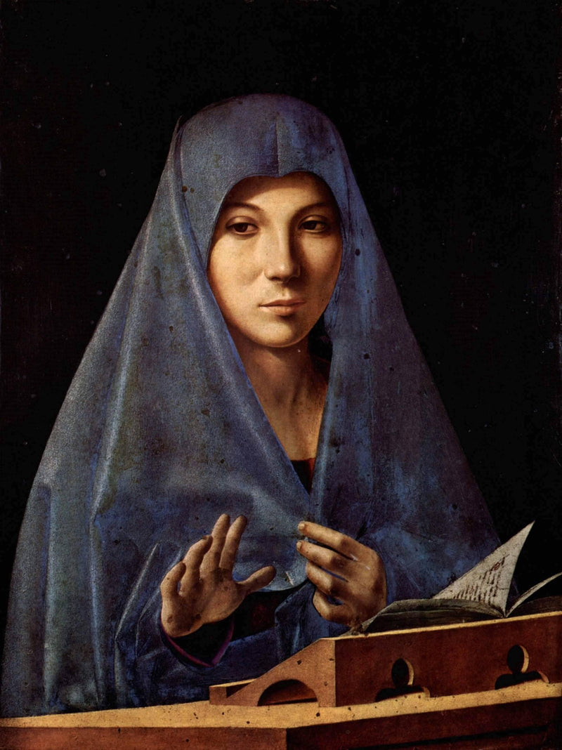 Virgin Annunciate by Antonello da Messina — Oil Painting Reproduction