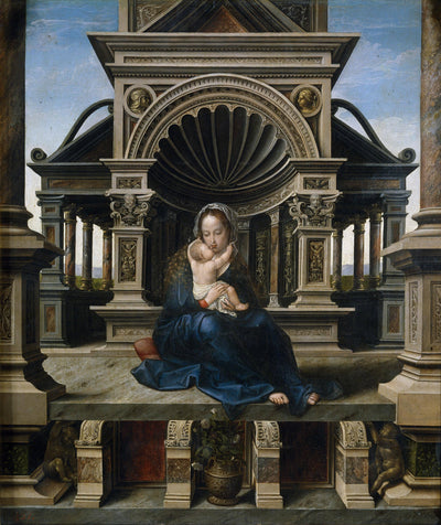 Virgin of Louvain in bedroom