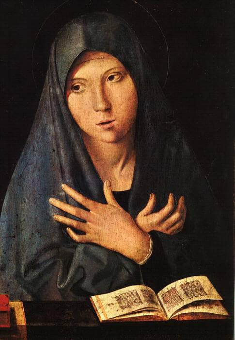 Virgin of the Annunciation by Antonello da Messina — Oil Painting Reproduction