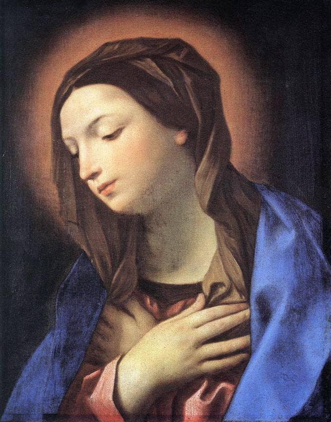 Virgin of the Annunciation by Guido Reni — Oil Painting Reproduction