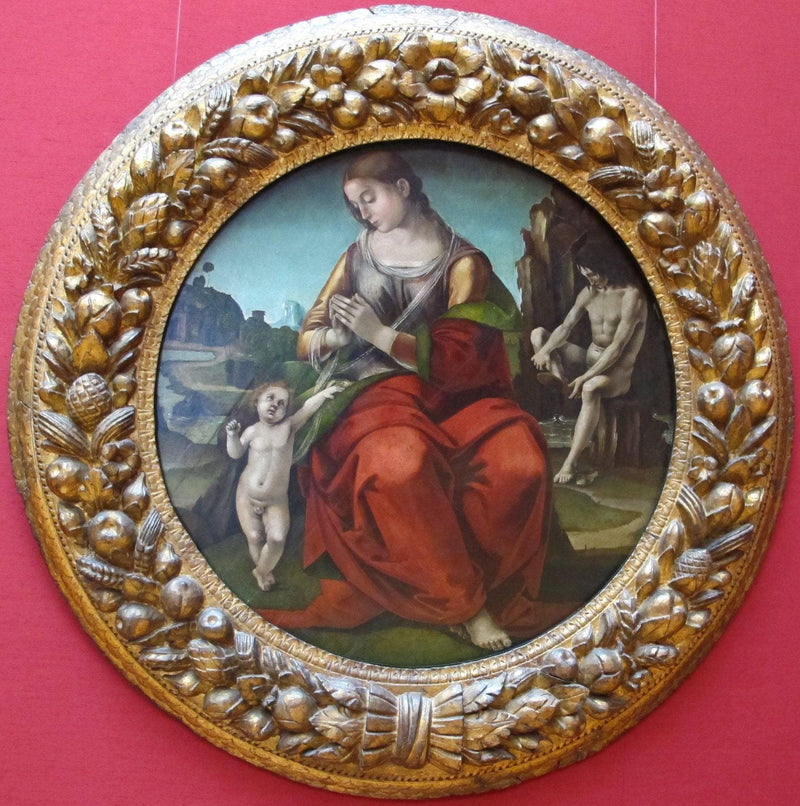 Virgin with Child by Luca Signorelli — Oil Painting Reproduction
