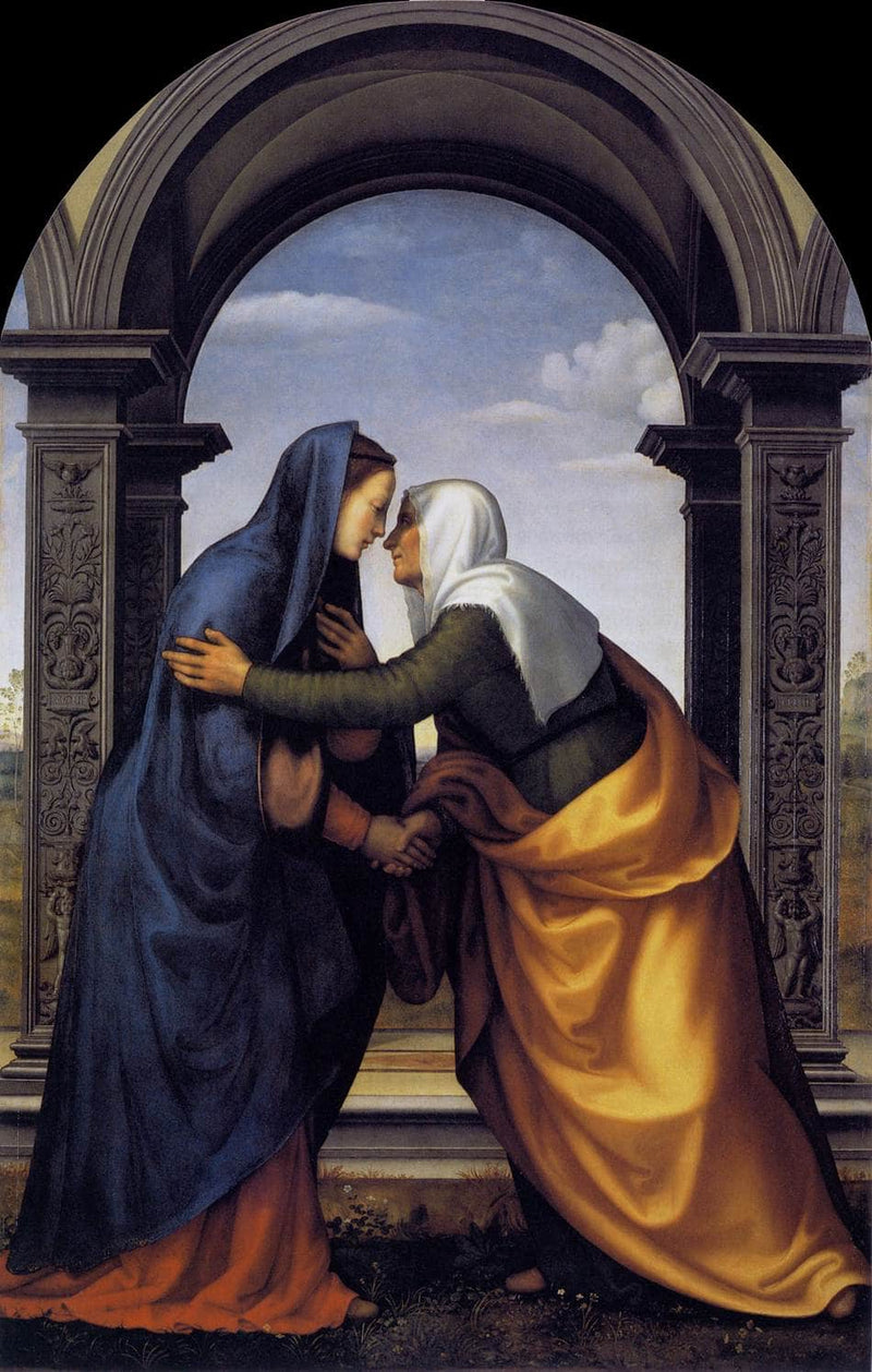Visitation by Mariotto Albertinelli — Oil Painting Reproduction