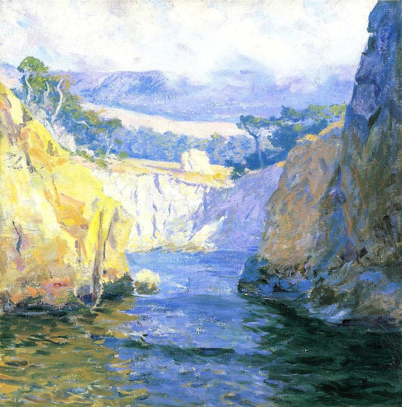 Vista from Point Lobos by Guy Rose — Oil Painting Reproduction