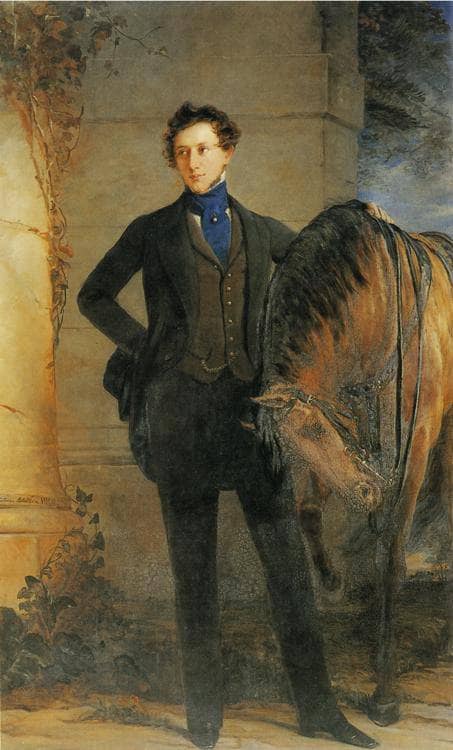 Vladimir Orlov-Davydov by Christina Robertson — Oil Painting Reproduction